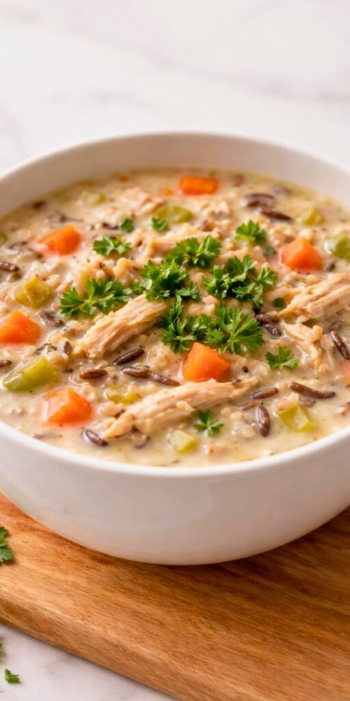 Joanna Gaines Chicken and Wild Rice Soup Recipe