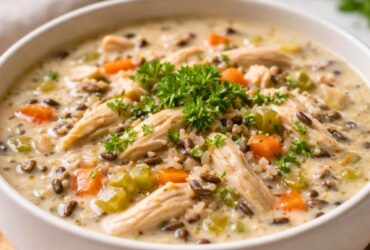 Joanna Gaines Chicken and Wild Rice Soup Recipe