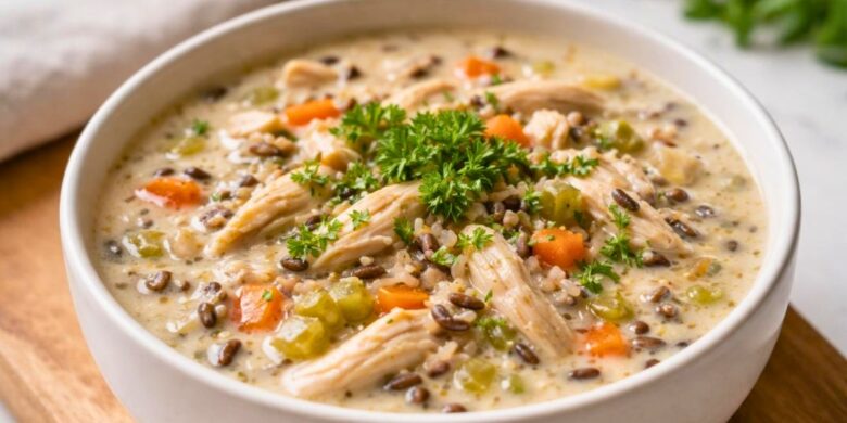 Joanna Gaines Chicken and Wild Rice Soup Recipe