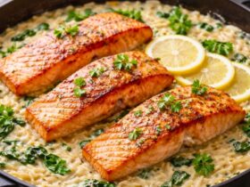 Joanna Gaines Salmon and Orzo Recipe