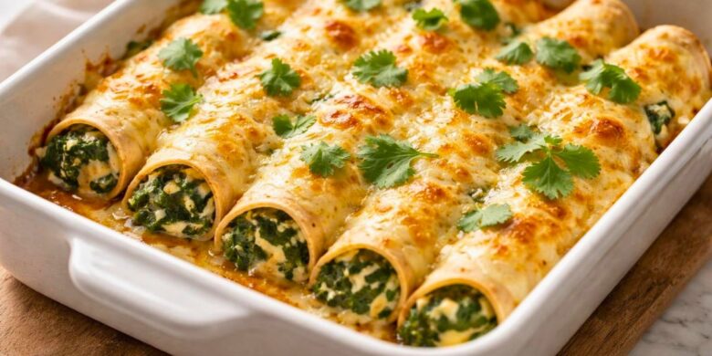 Joanna Gaines Spinach Enchiladas Recipe