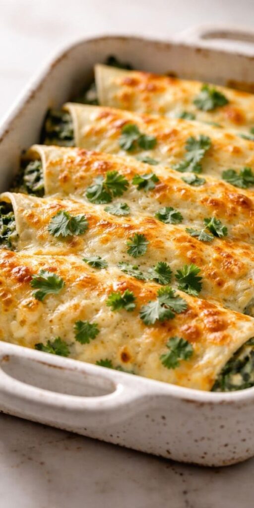 Joanna Gaines Spinach Enchiladas Recipe