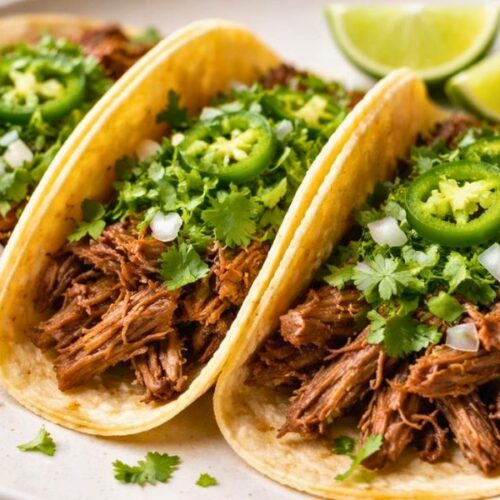 Mexican Shredded Beef Tacos Recipe