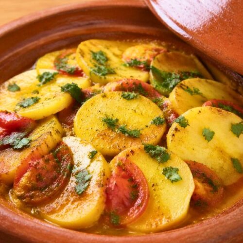 Mouthwatering Moroccan Potato Tagine Recipe