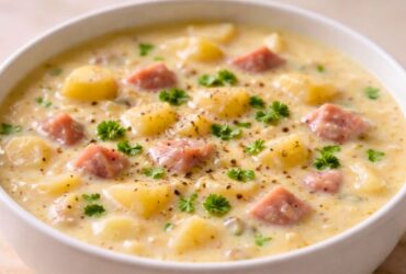 Paula Deen Ham and Potato Soup Recipe