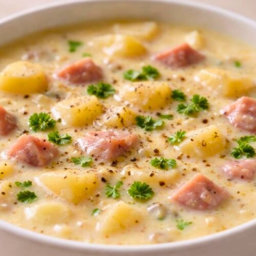 Paula Deen Ham and Potato Soup Recipe