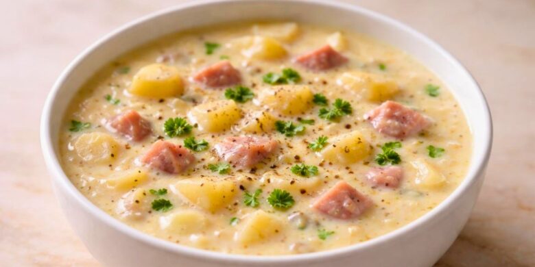 Paula Deen Ham and Potato Soup Recipe