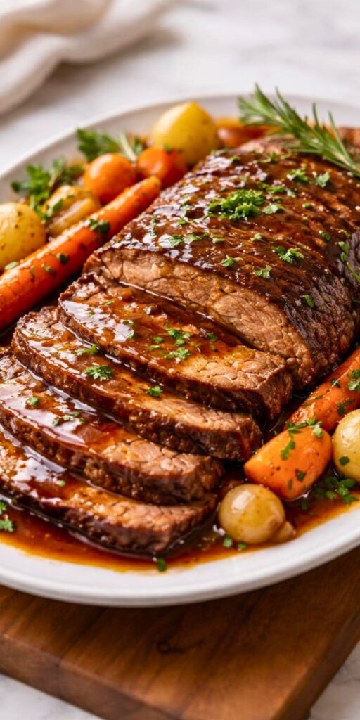 Slow Cooker Passover Brisket Recipe