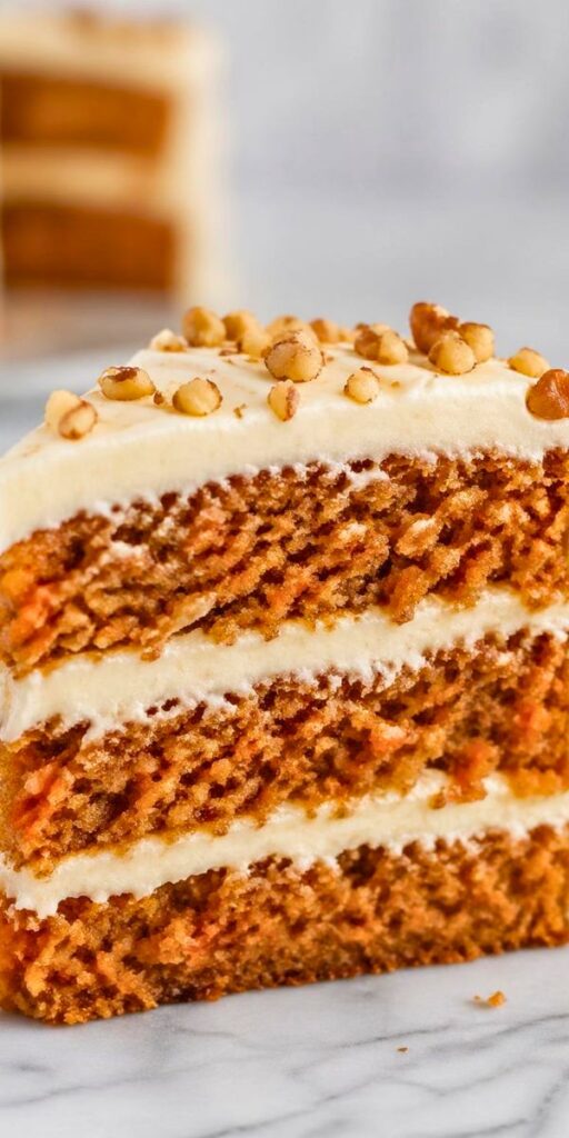 Bobby Flay Carrot Cake with Cream Cheese Marshmallow Frosting Recipe