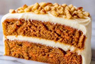 Bobby Flay Carrot Cake with Cream Cheese Marshmallow Frosting Recipe