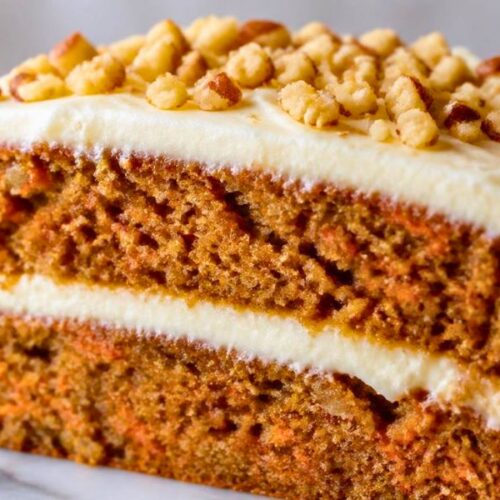 Bobby Flay Carrot Cake with Cream Cheese Marshmallow Frosting Recipe