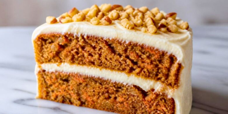 Bobby Flay Carrot Cake with Cream Cheese Marshmallow Frosting Recipe