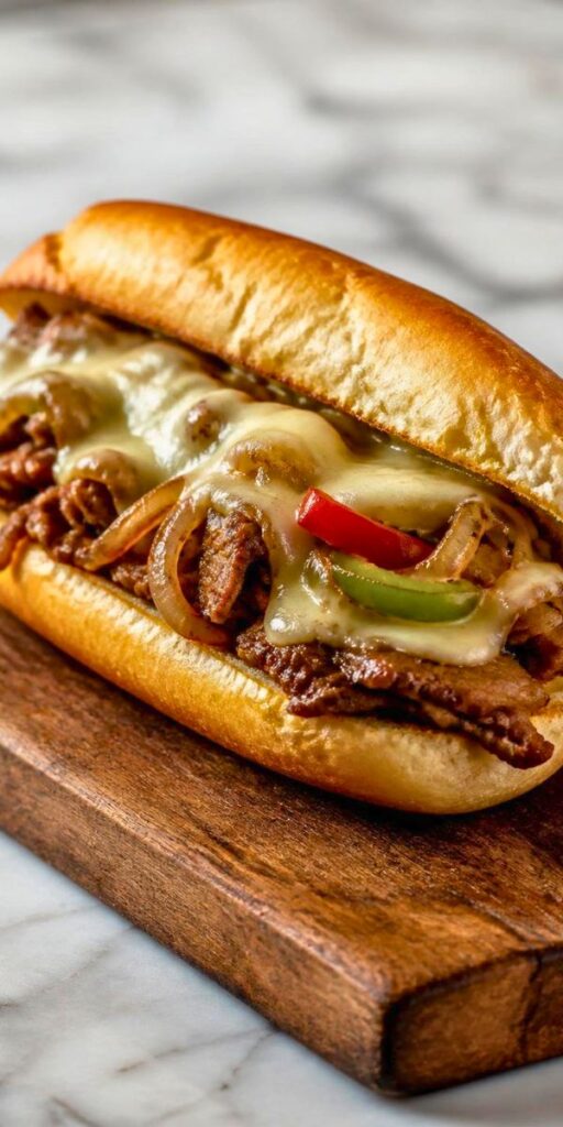Bobby Flay Philly Cheesesteak Recipe