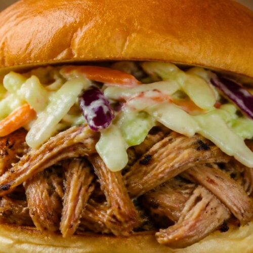 Bobby Flay Pulled Pork with Black Pepper Vinegar Recipe