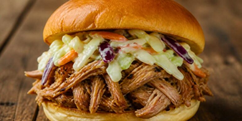 Bobby Flay Pulled Pork with Black Pepper Vinegar Recipe