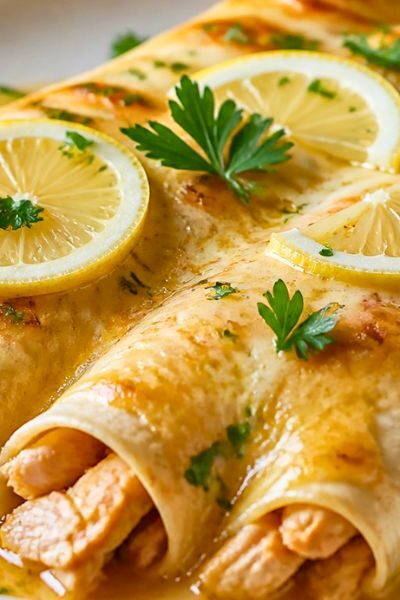 Honey Lemon Chicken Enchiladas Recipe